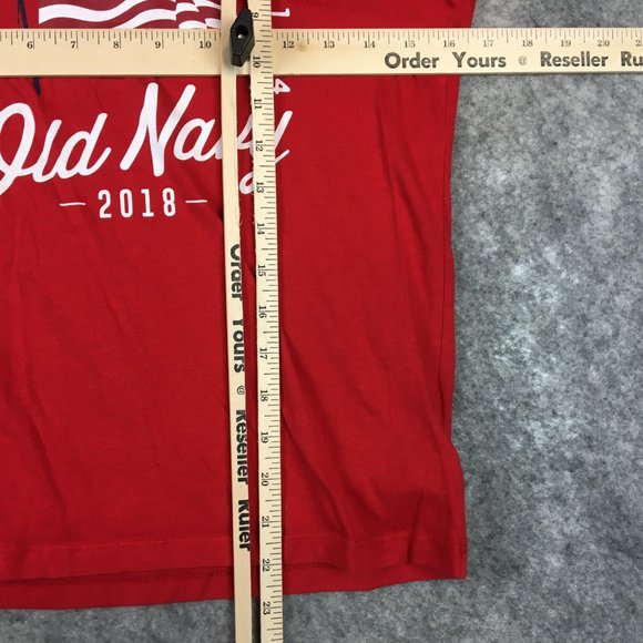 Womens Tops Shirts Lot of 4 L Old Navy Scooby Doo Blue Red Patriotic Casual Knit - Picture 14 of 16